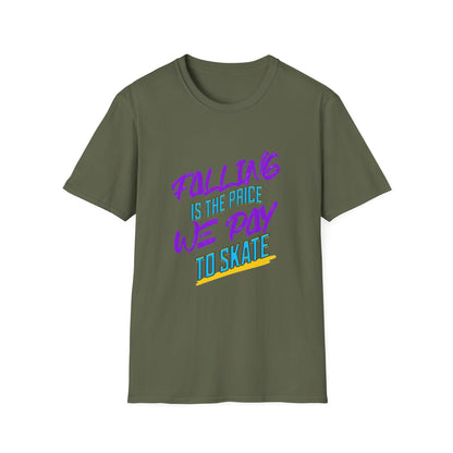 Skateboarder Vibe T-Shirt - Casual Style, Perfect for Skaters, Gifts for Teens, Birthday Present, Summer Fun